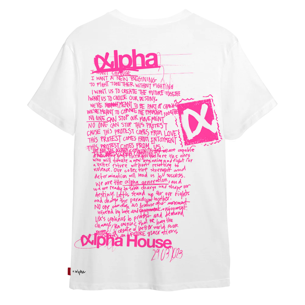 Camiseta PH4NT0M Básica Blanca